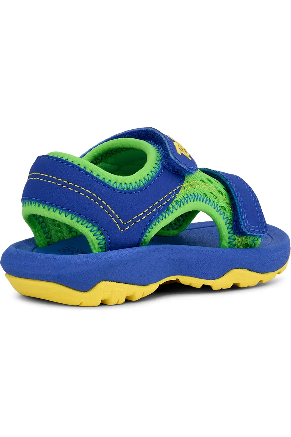 Детские сандалии спортивные на липучках Psyclone XLT Teva, Neon Green/Dazzling Blue — фото 2