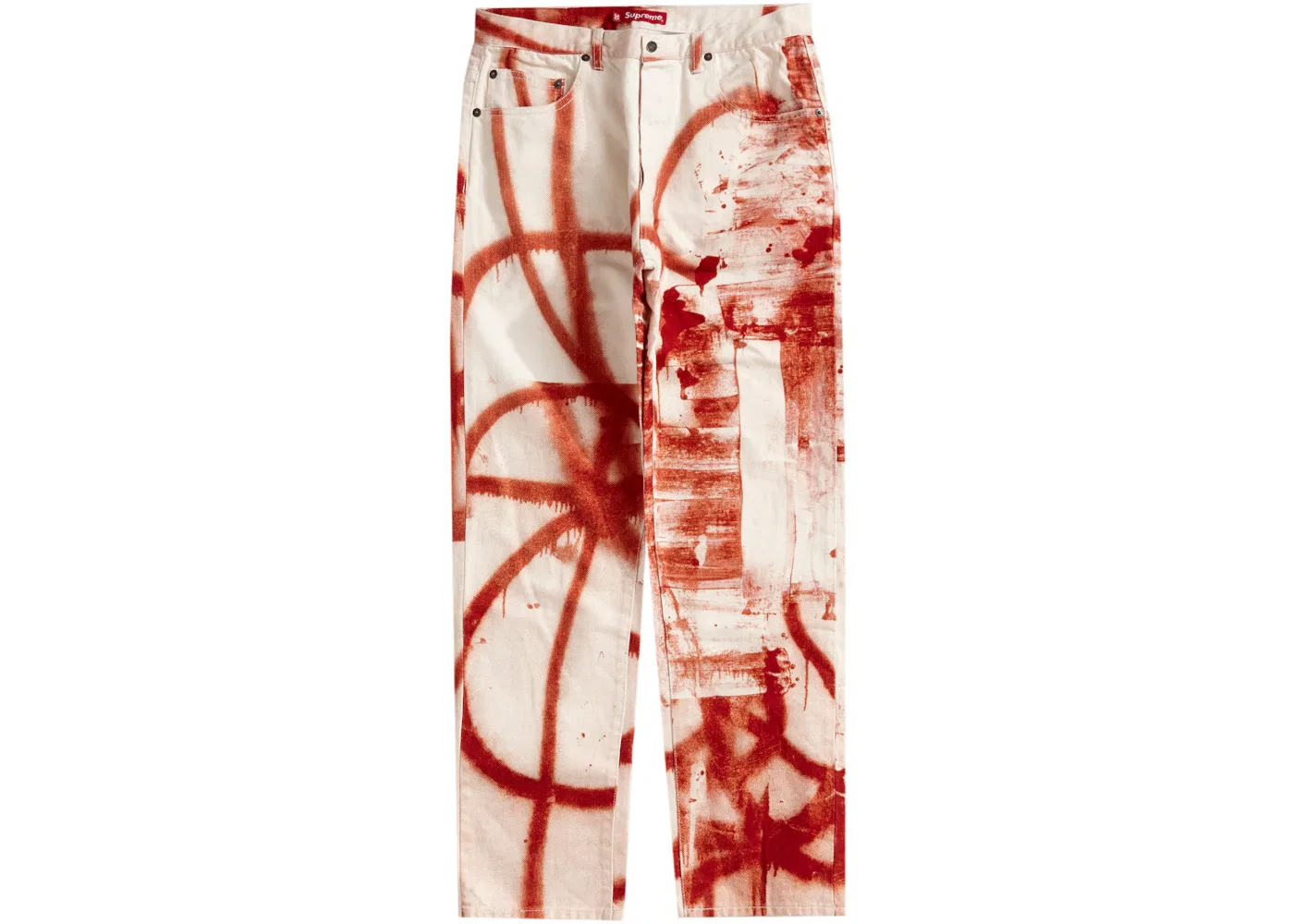 Мужские джинсы Supreme Jean, Red — фото 2