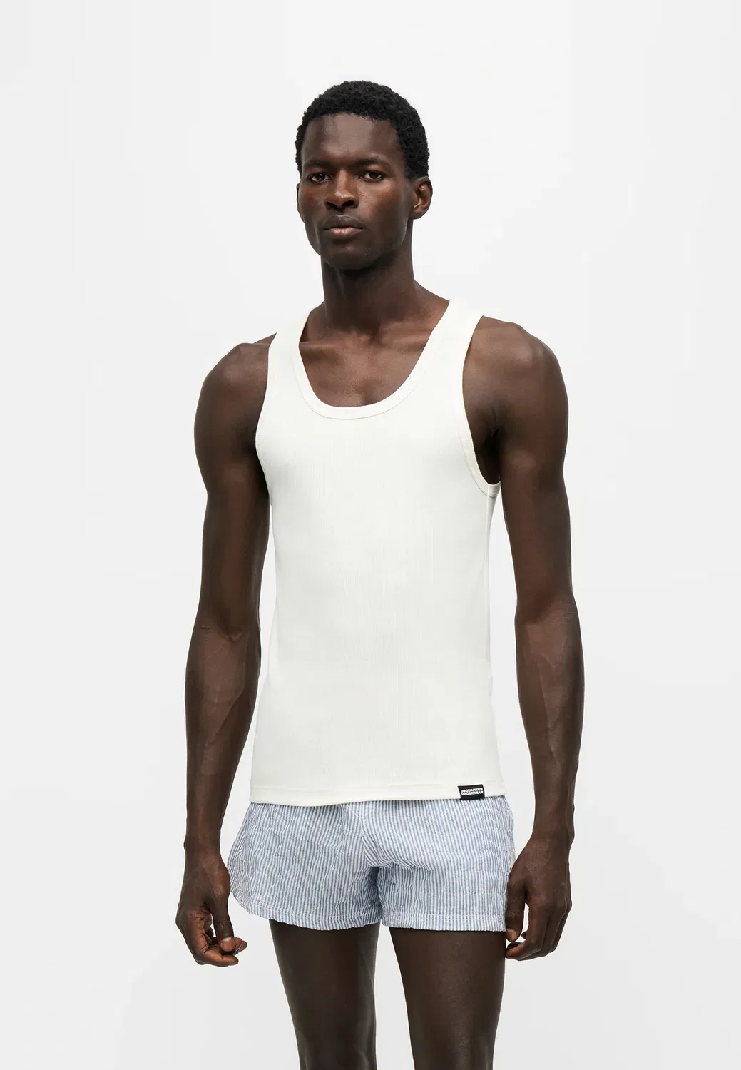 Майка - нижняя рубашка Dsquared2, Ivory