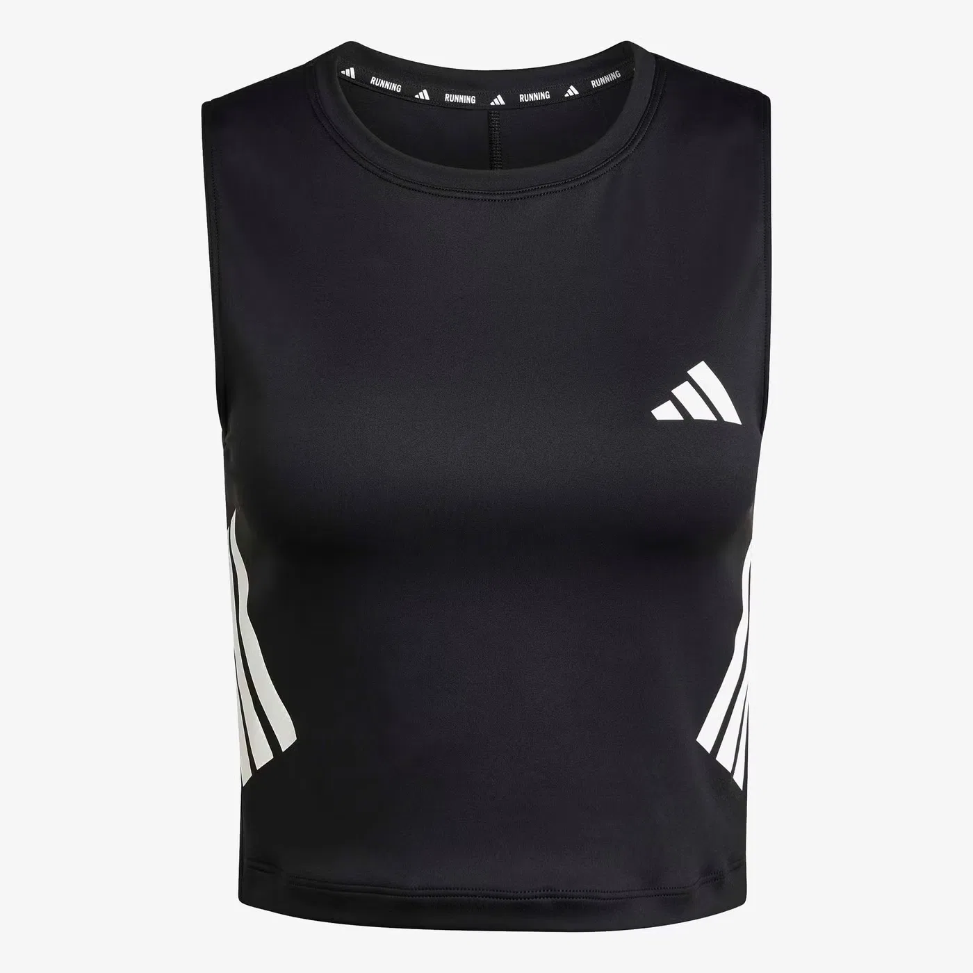 Топ без рукавов Adi365 Iconic Running Crop Adidas, черный