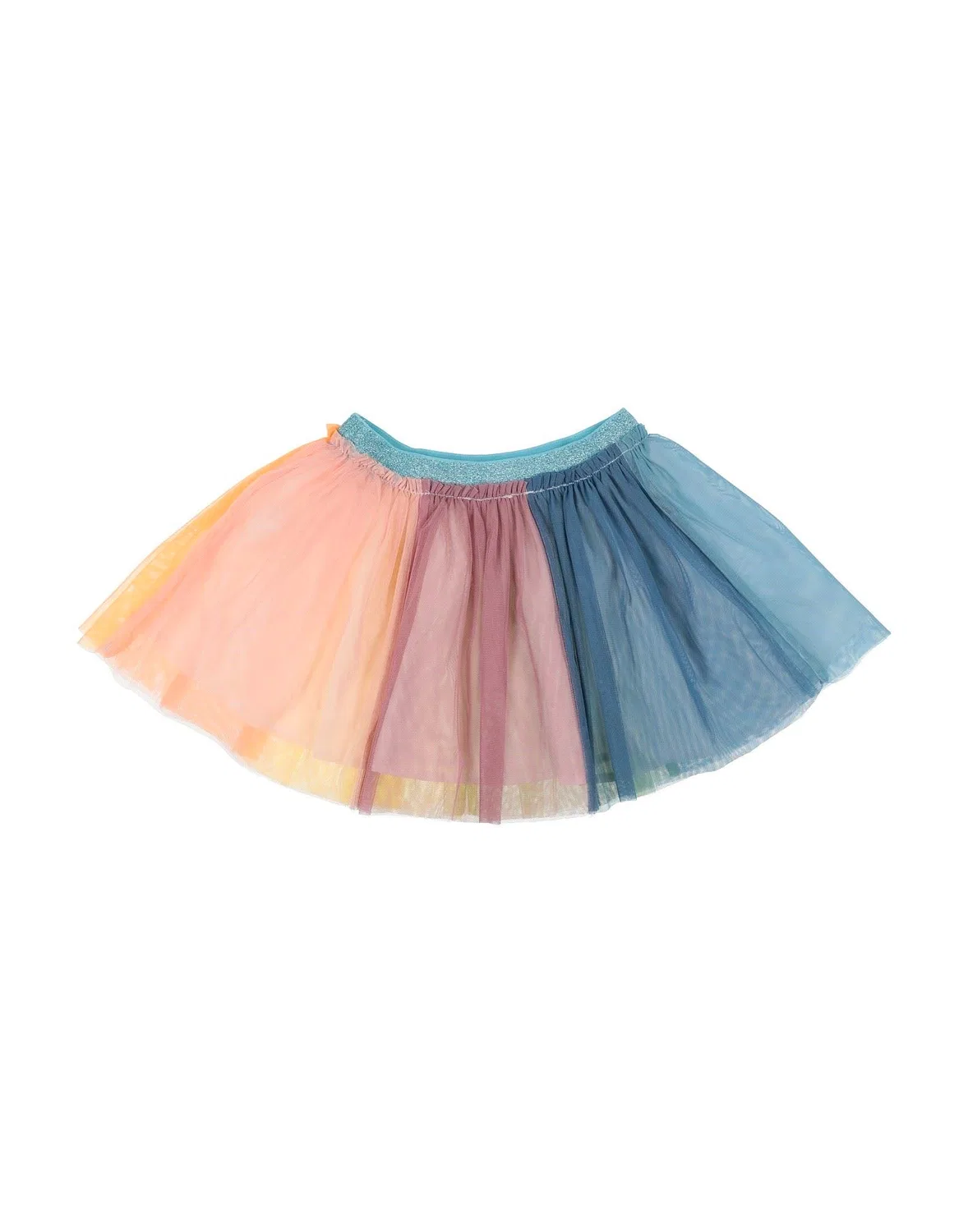 Детская юбка из фатина Stella Mccartney Kids, желтый — фото 2