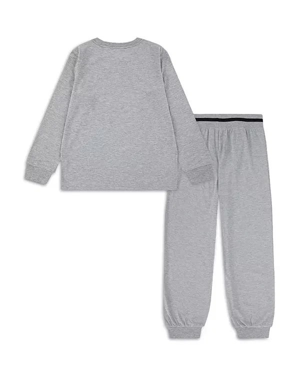 Детский комплект для сна для мальчиков с принтом Polo Ralph Lauren, Andover Heather — фото 2