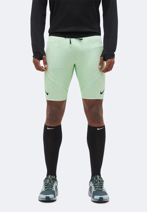 Шорты беговые Dri-fit Trumpi begimo sortai Nike Performance, Lime Blast/Steam/Light Silver/Black, черный