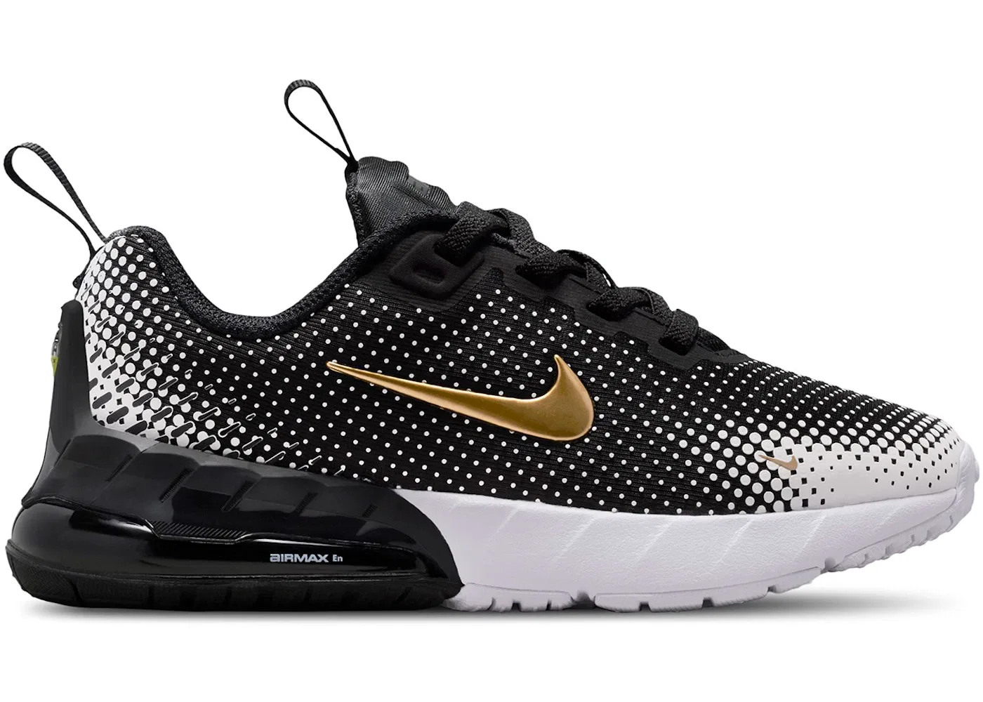 Детские кроссовки Lifestyle Nike Air Max Phoenix, Black/White/Metallic Gold