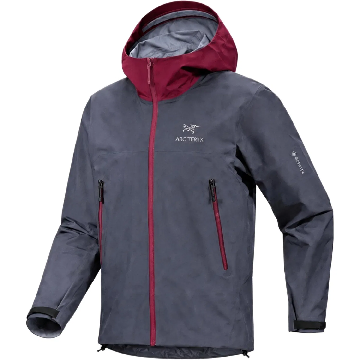 Мужская ветровка Arcteryx BETA Windbreaker Jacket, Цвет Pilot/Bordeaux