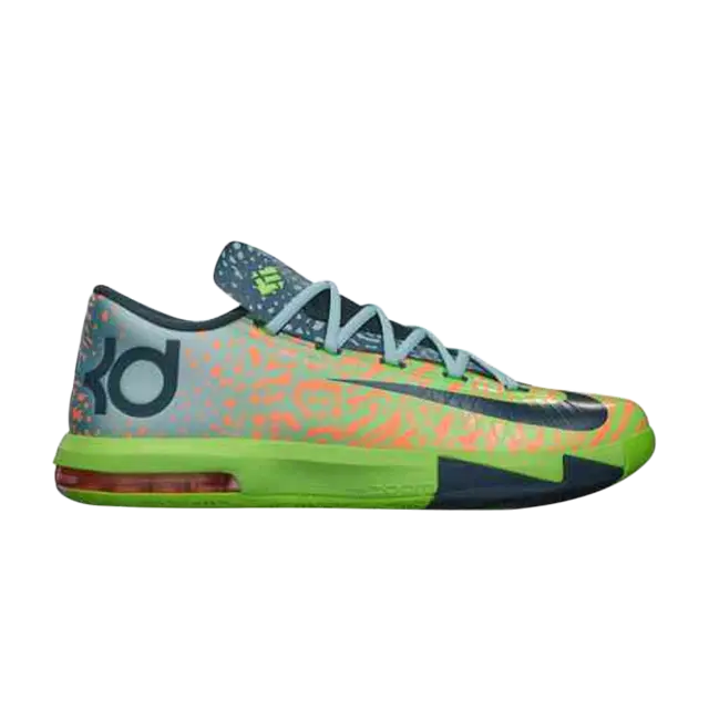 

Кроссовки Nike KD 6 GS 'Liger', зеленый