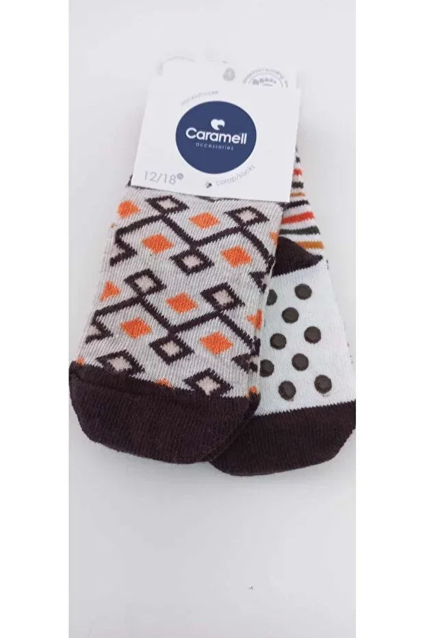 Детские носки для новорожденных с рисунком Caramell, Multicolor