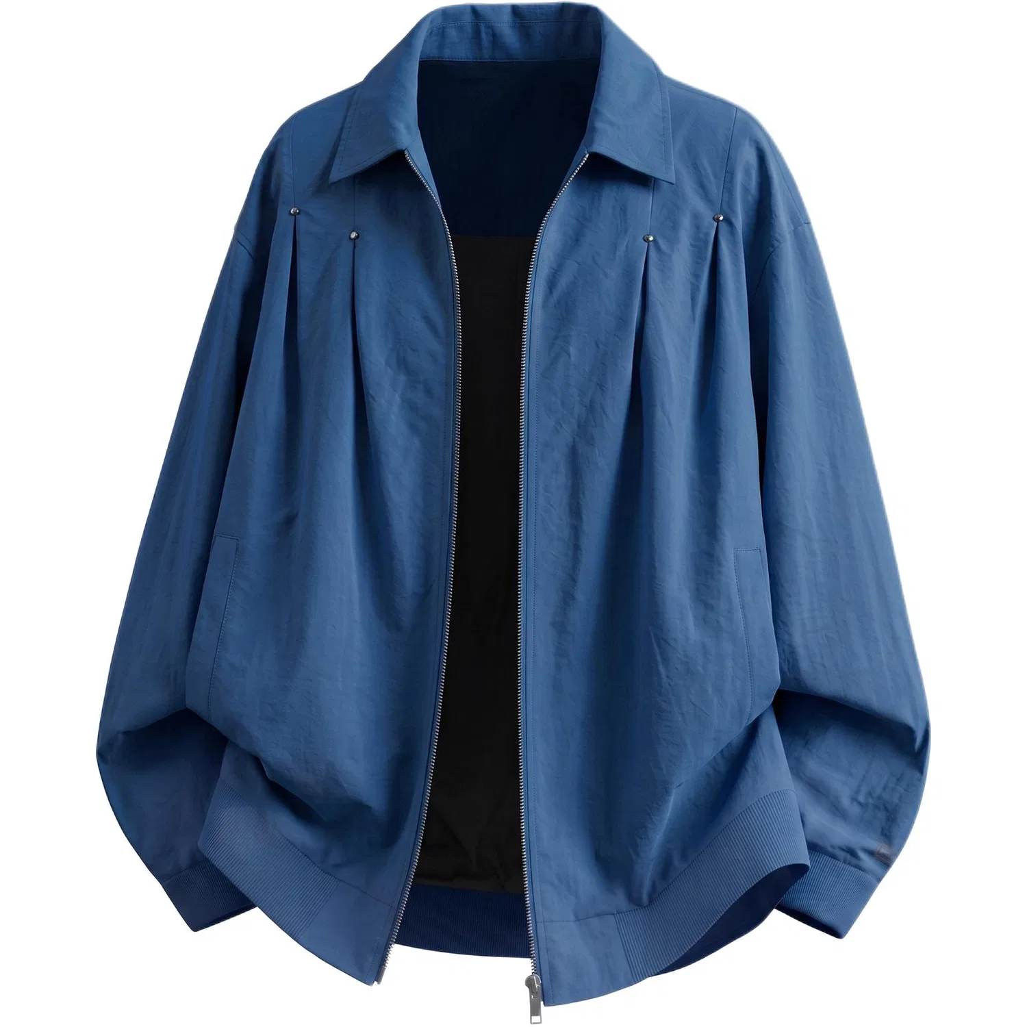 Детское пальто с лацканами прямого кроя Klein Blue WARRIOR