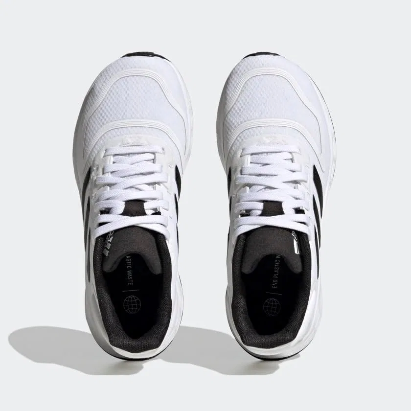 Детские кроссовки для бега Duramo 10 Adidas, White/Black/White — фото 3
