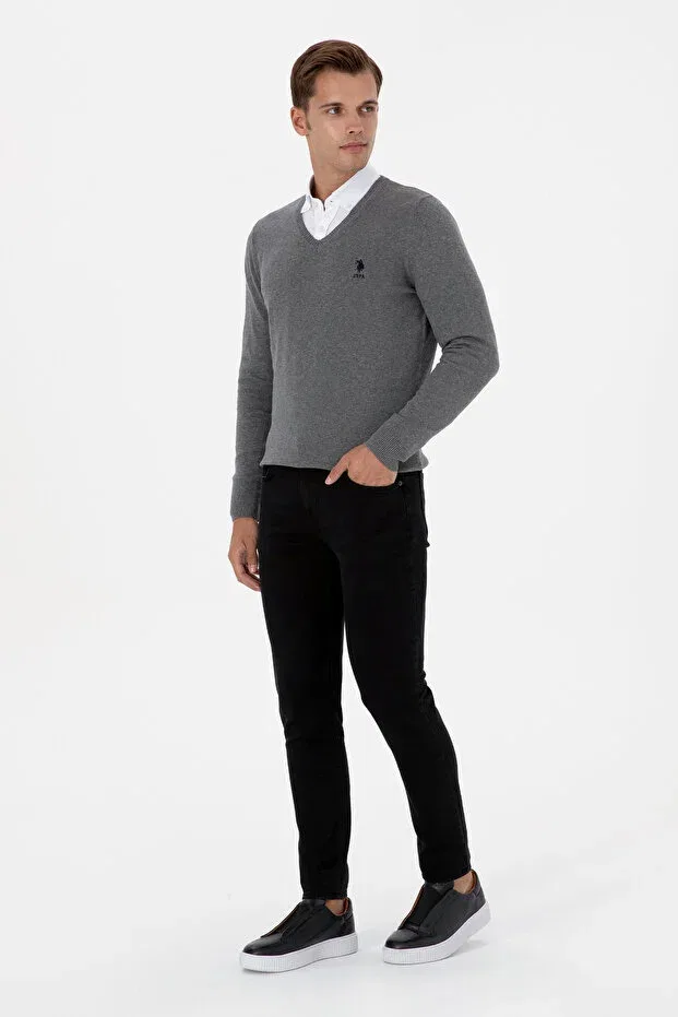 Мужские джинсы скинни U.S. Polo Assn., Black — фото 3
