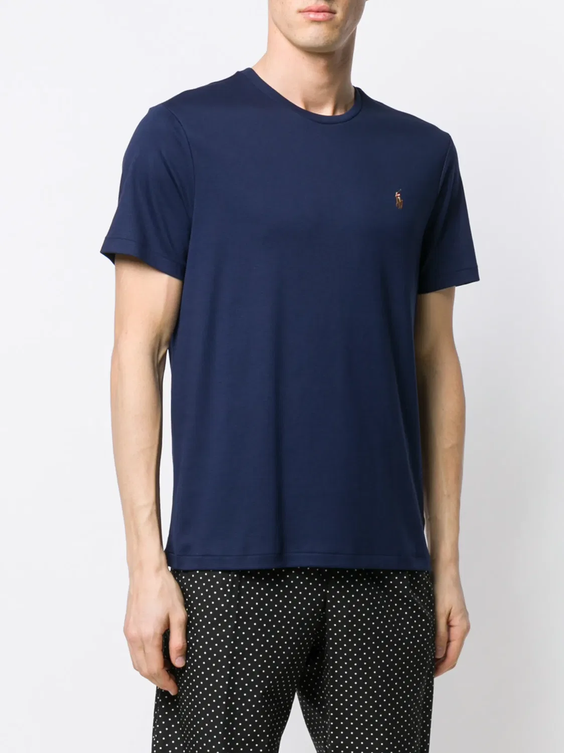 Polo Ralph Lauren Футболка из хлопка, синяя — фото 3