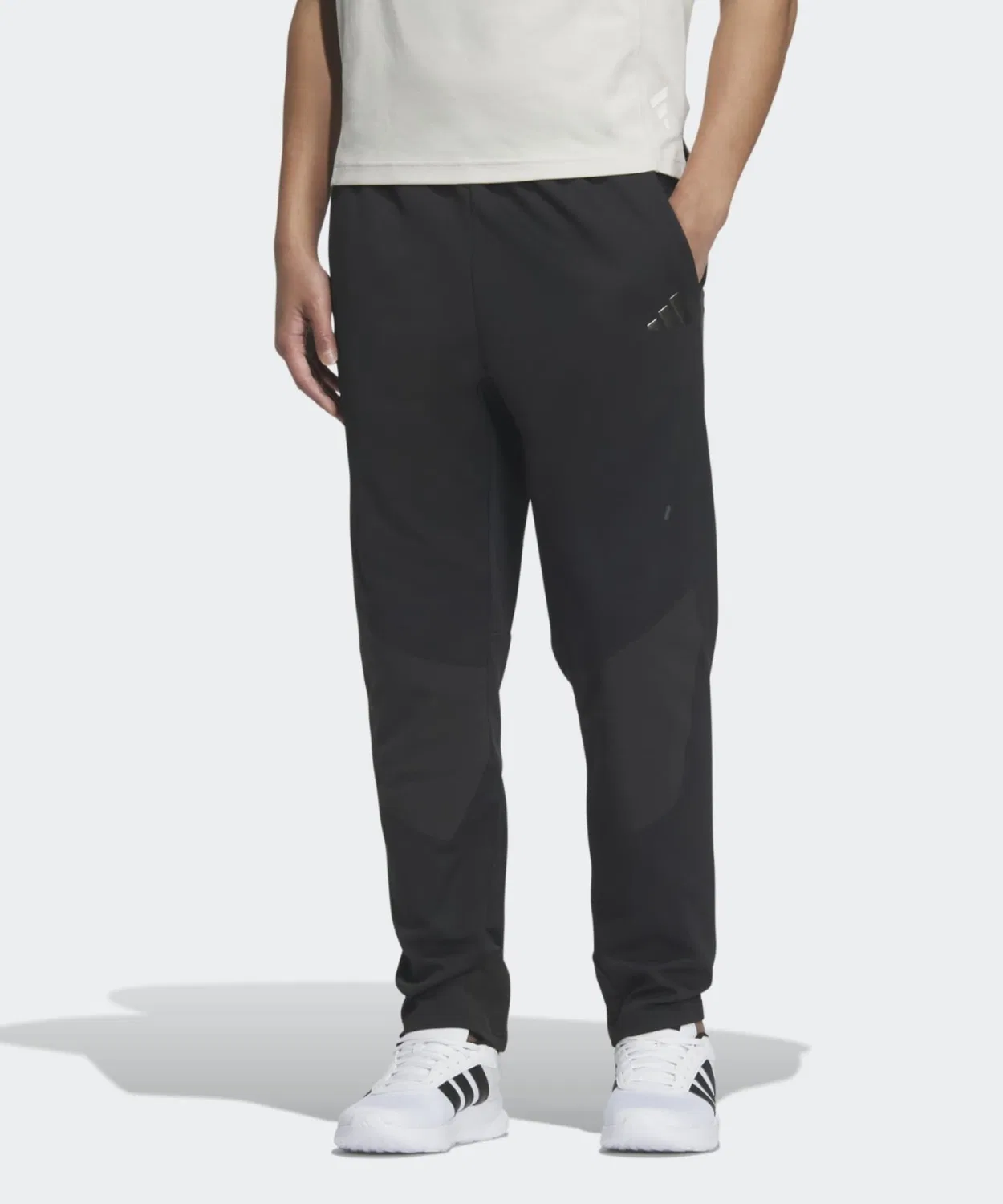 Мужские спортивные штаны с утяжкой Premium Active Regular Fit Full Length Track Pants Adidas, Black