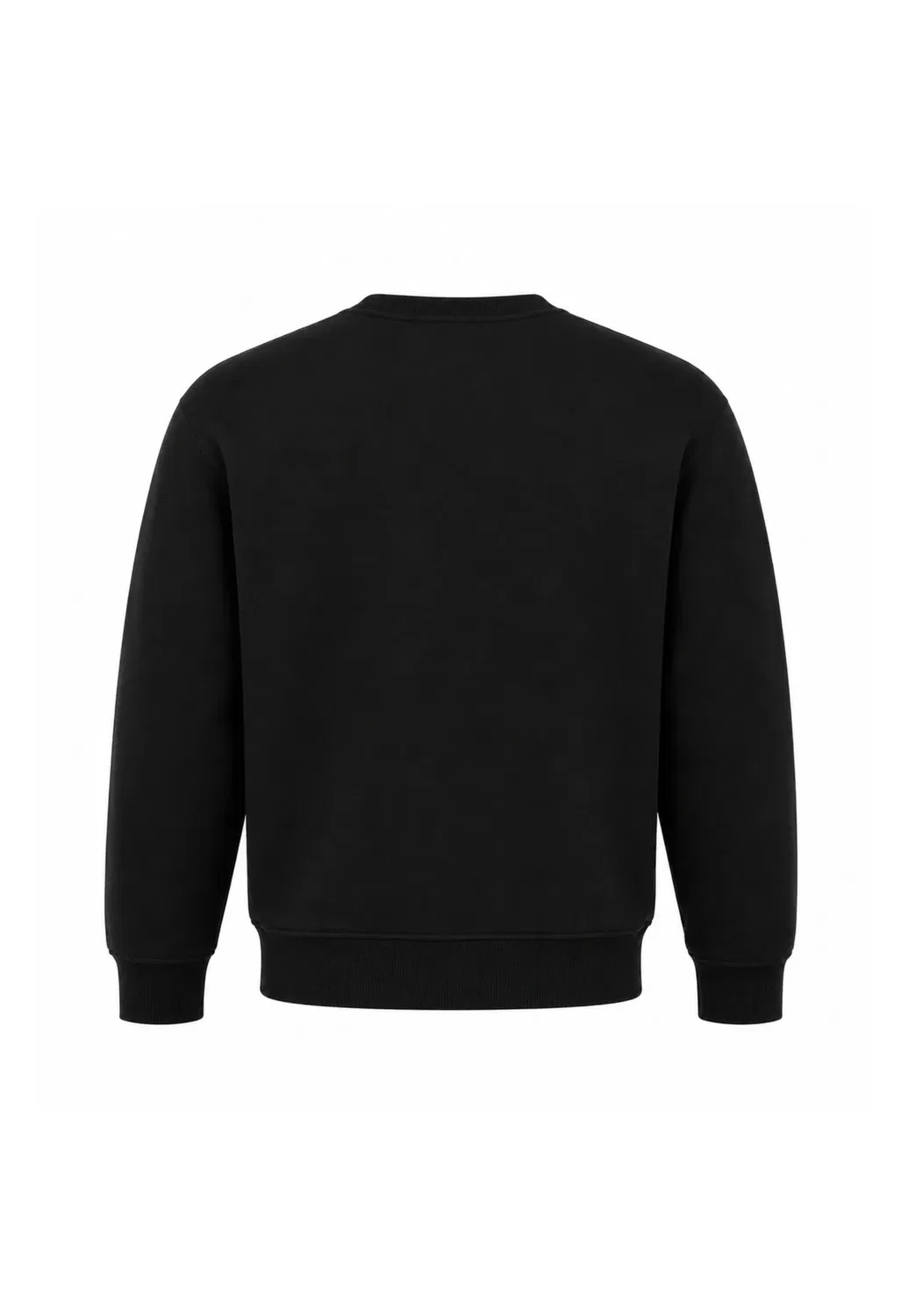 Felpa girocollo maxi scritta унисекс - толстовка Barrow, Black — фото 2