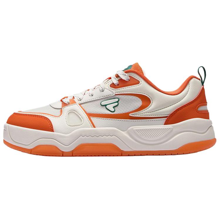 

FILA FUSION Кроссовки для скейтбординга BANK III Low Top, мужские, белые, оранжевые