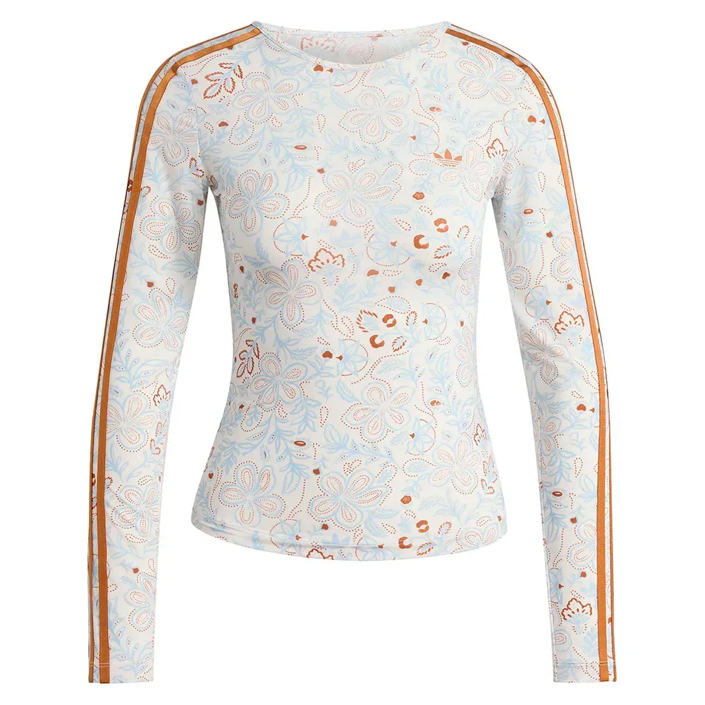 Футболка с длинным рукавом Mesh Graphic Adidas Originals, белый — фото 3
