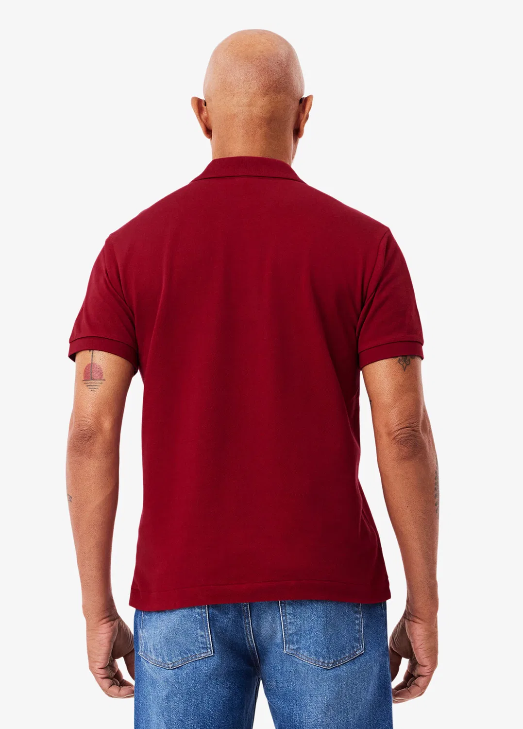 Поло Lacoste L.12.12 Classic Fit, BORDO-476 — фото 3