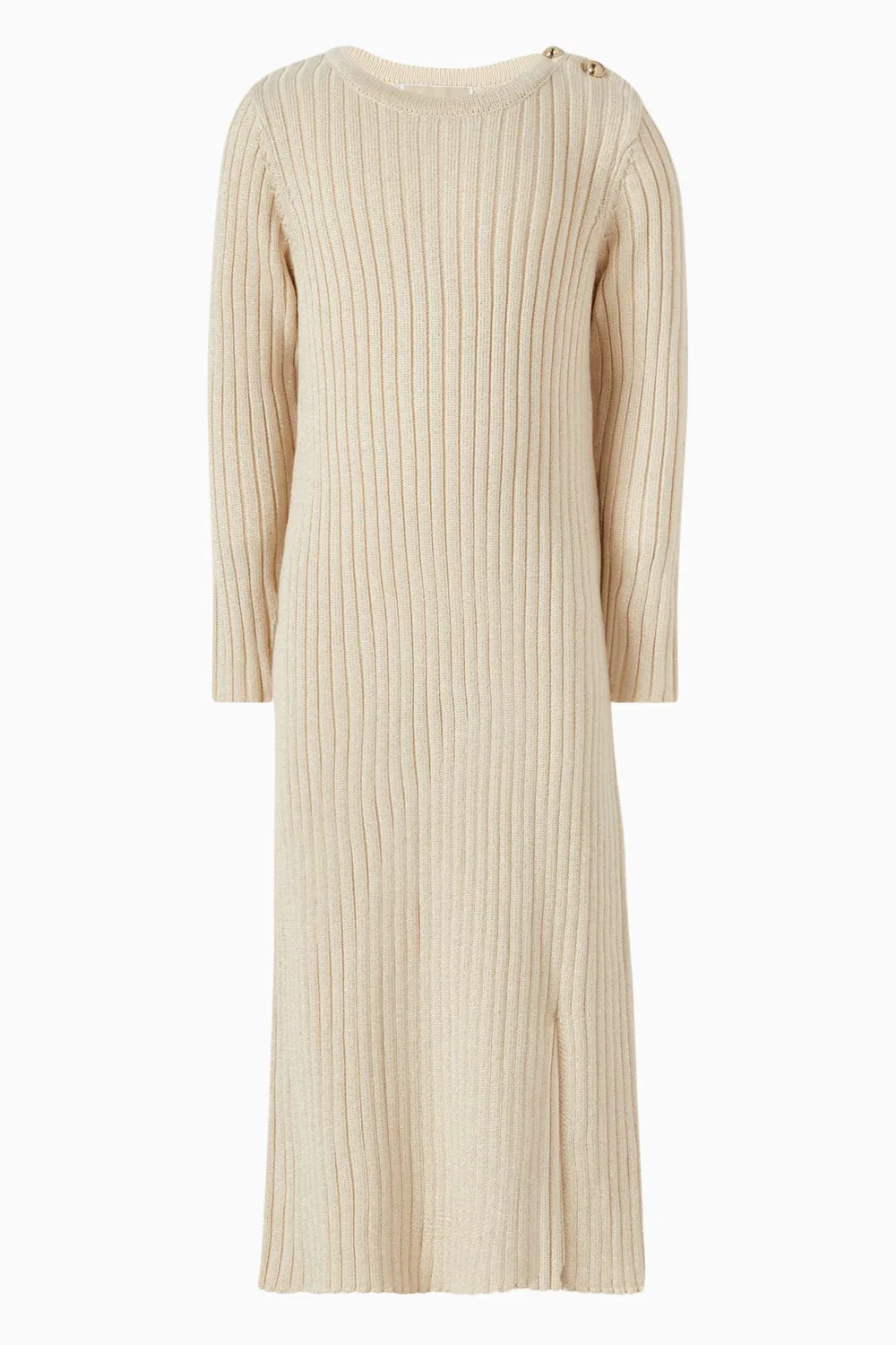 Платье с разрезом Knit Slit Dress Michael Kors Kids