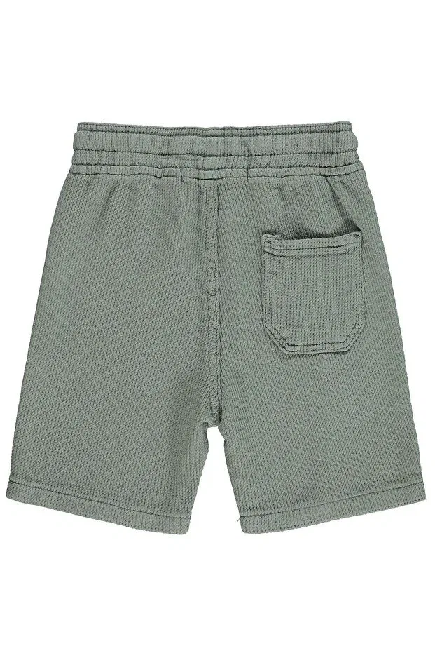Детские шорты для мальчиков текстурированные Civil Boys, Khaki — фото 2