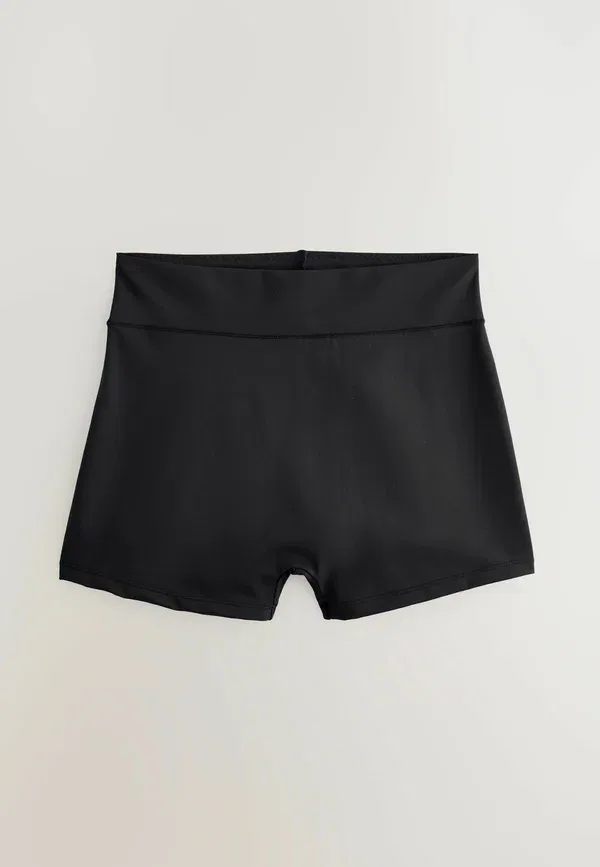 Комплект трусов 2 шт, высокая посадка, облегающие, Shorts 2 pack - period underwear, Next Navy, черный/темно-синий — фото 3