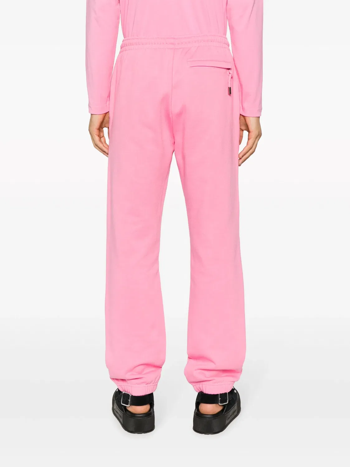 Трековые штаны Le Jogging Jacquemus, розовый — фото 3