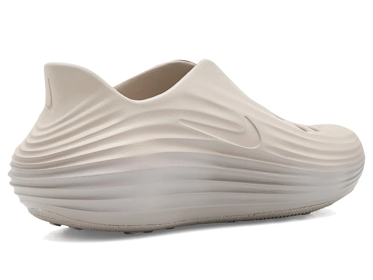 Сабо ReactX Rejuven8 (для маленьких и больших детей) Nike Kids, Moon Particle/Light Orewood Brown/Light Orewood Brown — фото 4