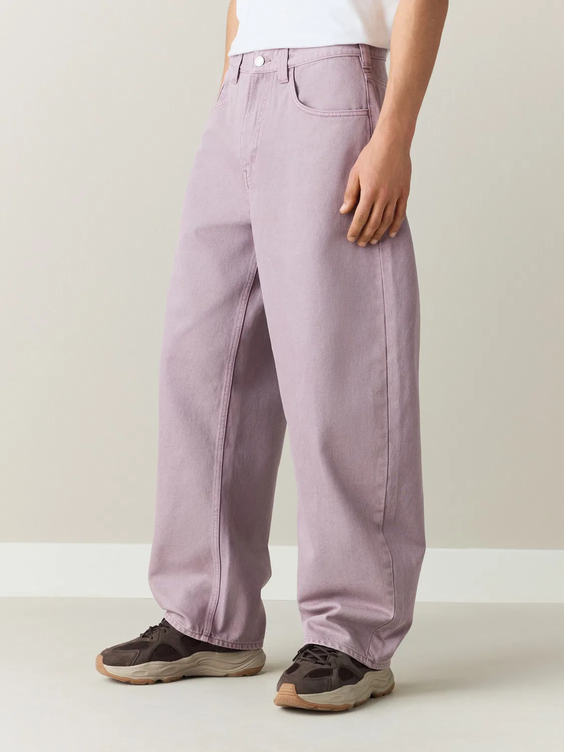 Джинсы Balloon Fit Lilac Purple Next, сиреневый