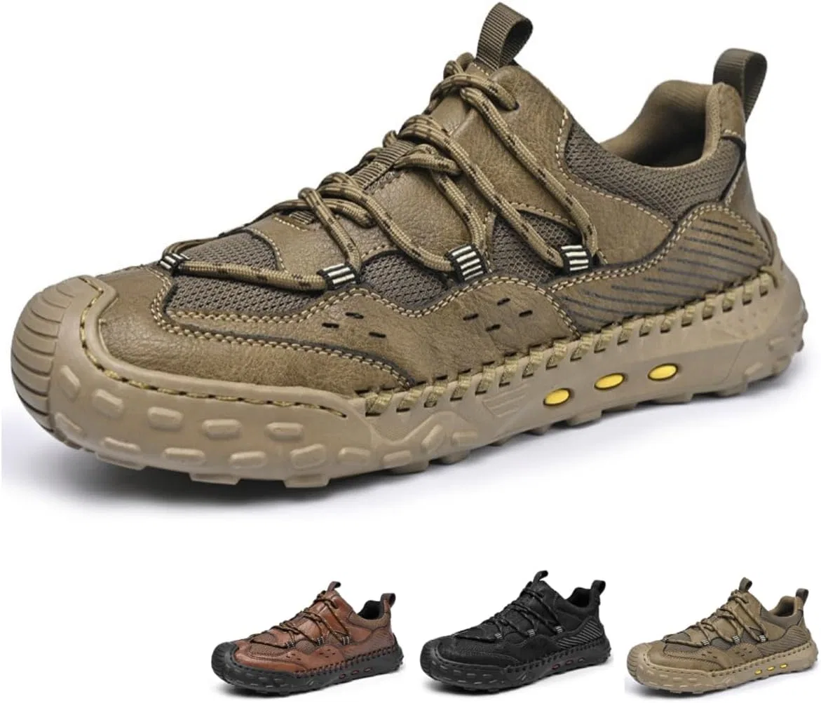 Лоферы мужские кожаные Khaki Cibenf