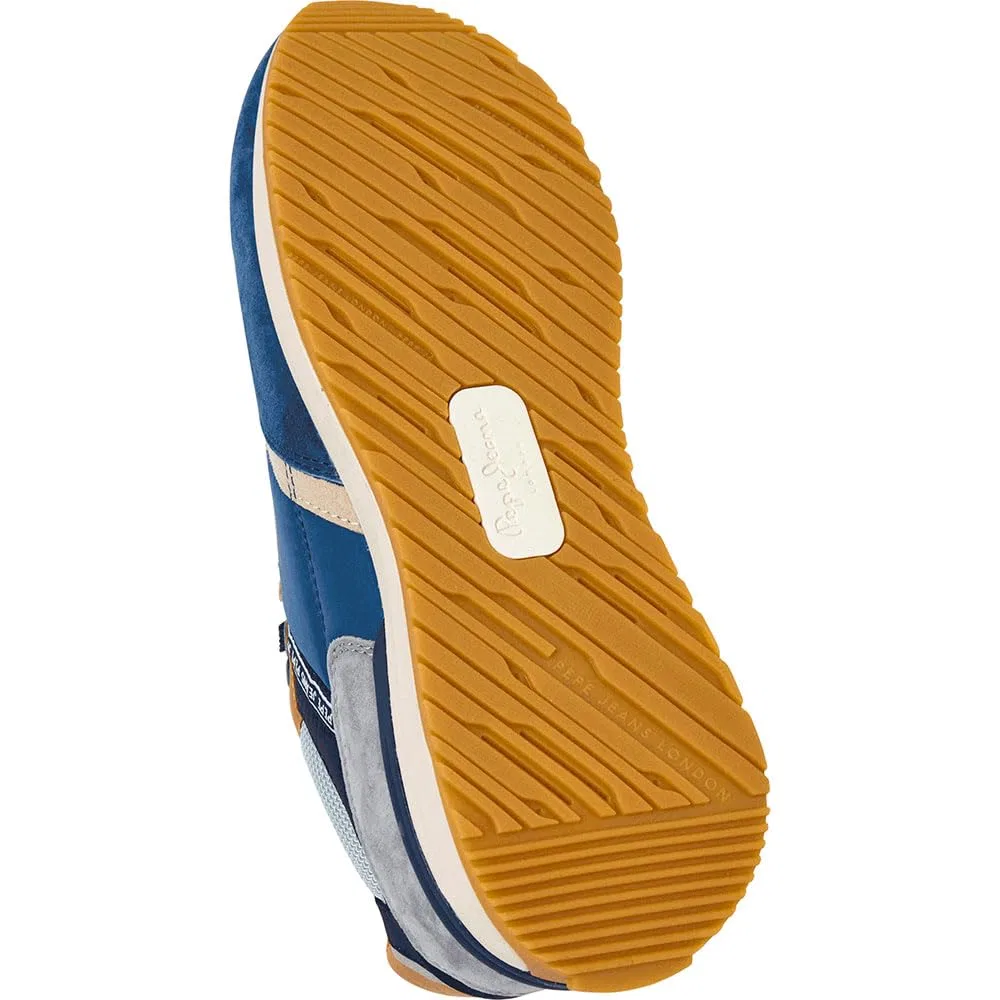 Детские кроссовки для мальчиков кожаные Buster Pro Combi M Pepe Jeans, Brown — фото 2