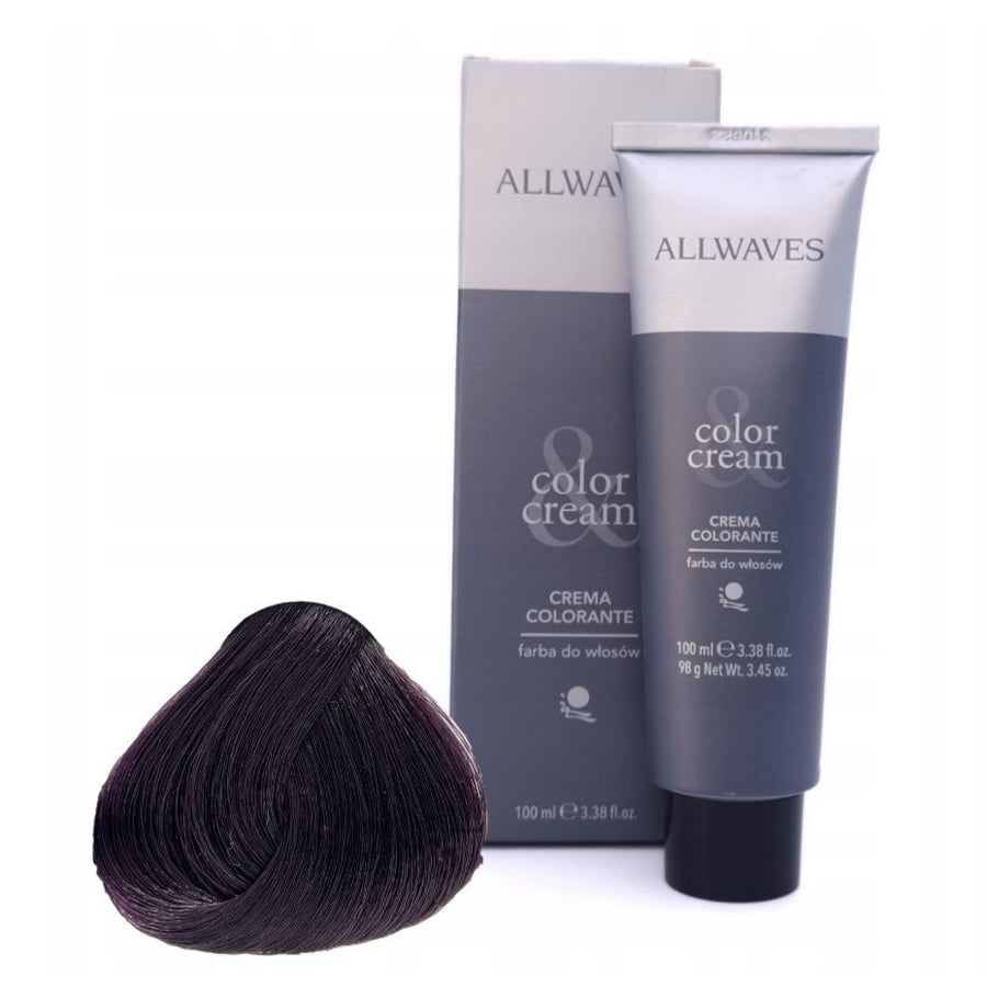 Крем для лица Allwaves — Краска для волос . - Светло-фиолетовый коричневый, 100 мл