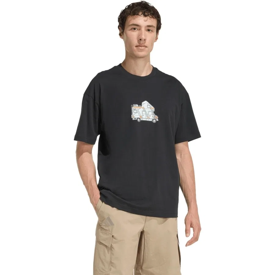 Футболка с длинным рукавом M Camper G T adidas, Черный