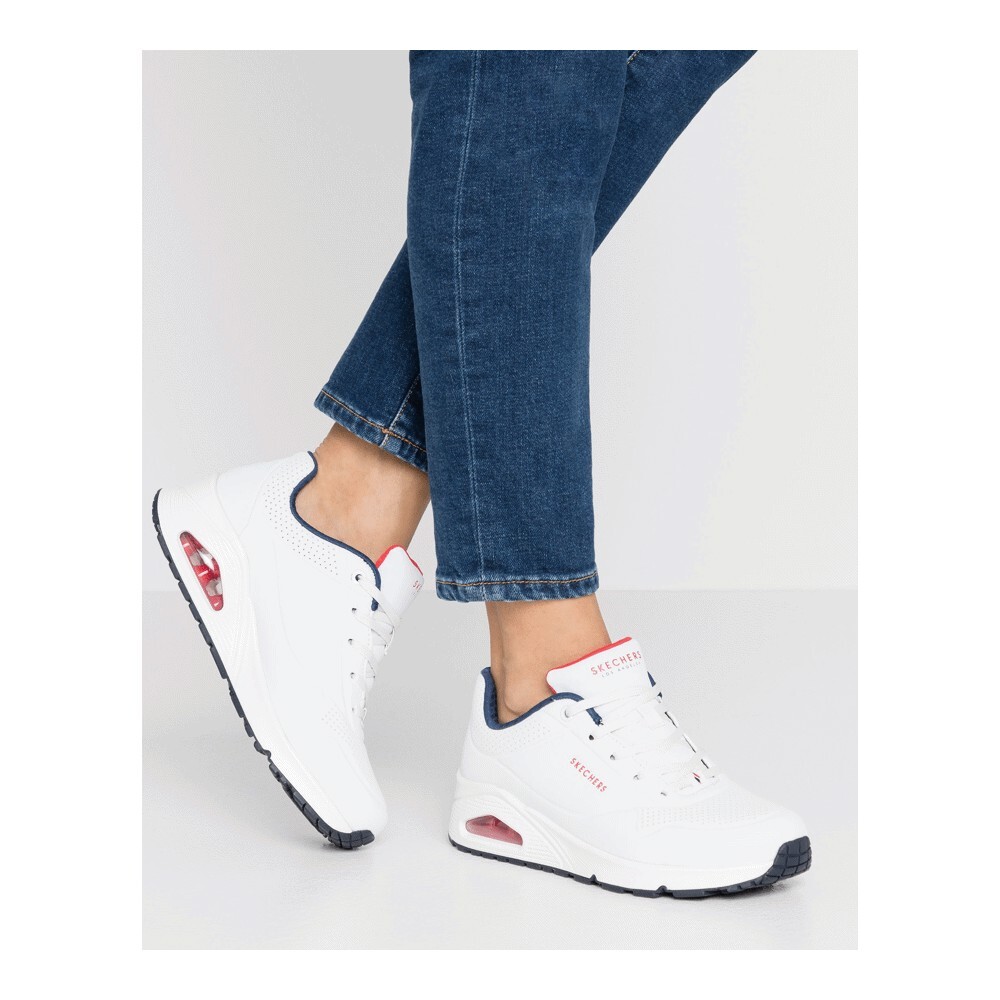 Кроссовки Skechers Sport Uno, white/navy/red