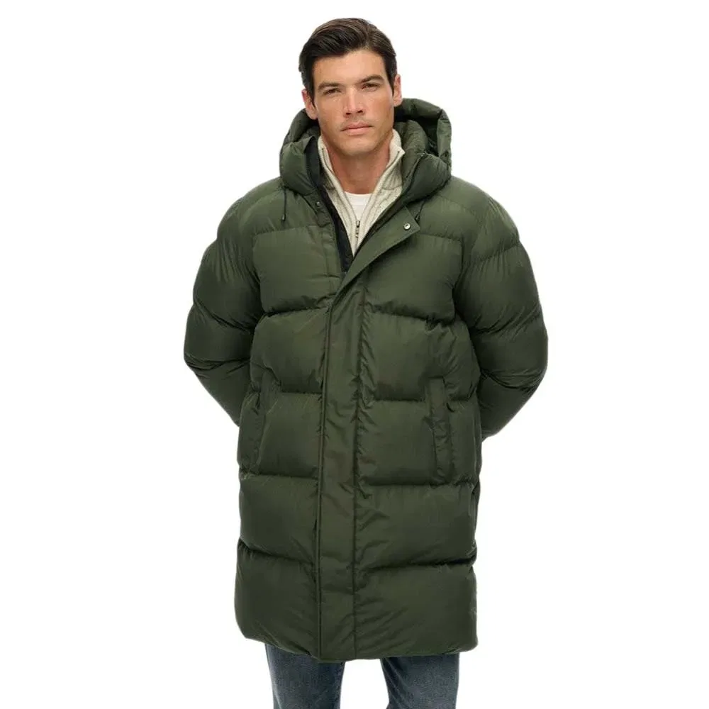 Мужская куртка с капюшоном Sports Mid Superdry, Green