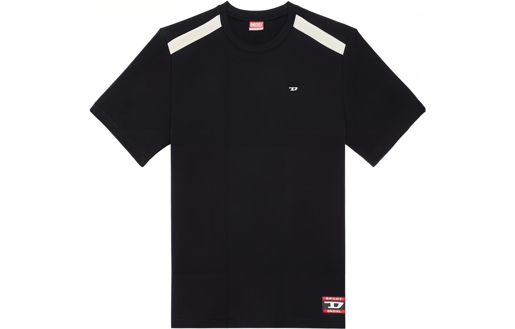 

DIESEL Футболка мужская спортивные черные