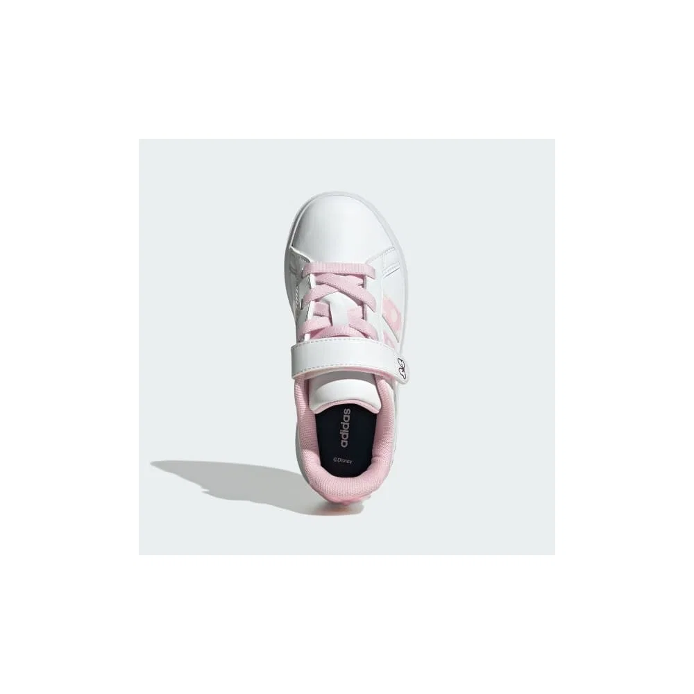 Детские кроссовки для мальчиков с принтом Minnie Mouse Disney Minnie Mouse Grand Court adidas — фото 3