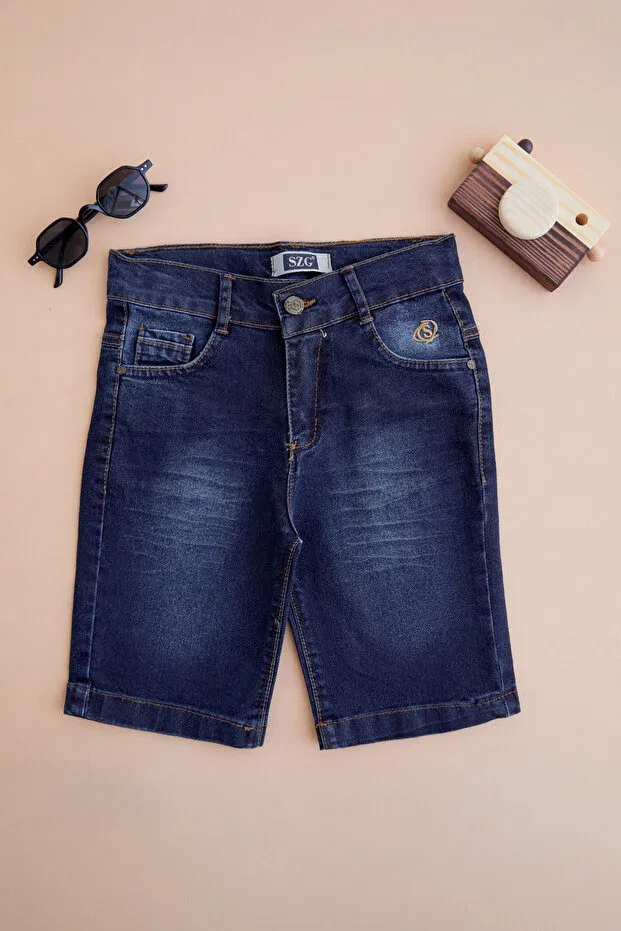 Детские шорты джинсовые Fulla Moda, Navy Blue