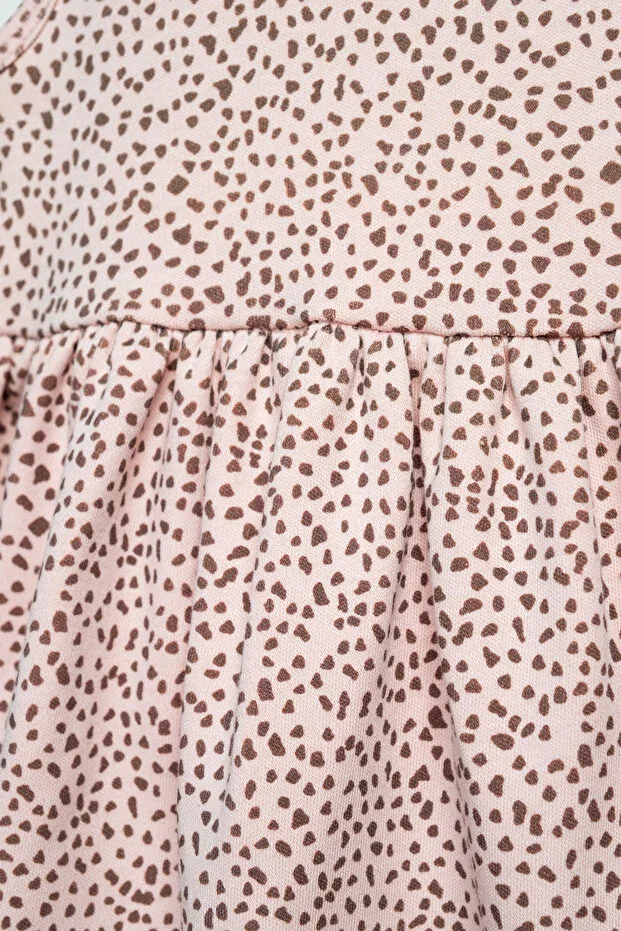 Детское платье для девочек с принтом Baby Fou, Pink — фото 4