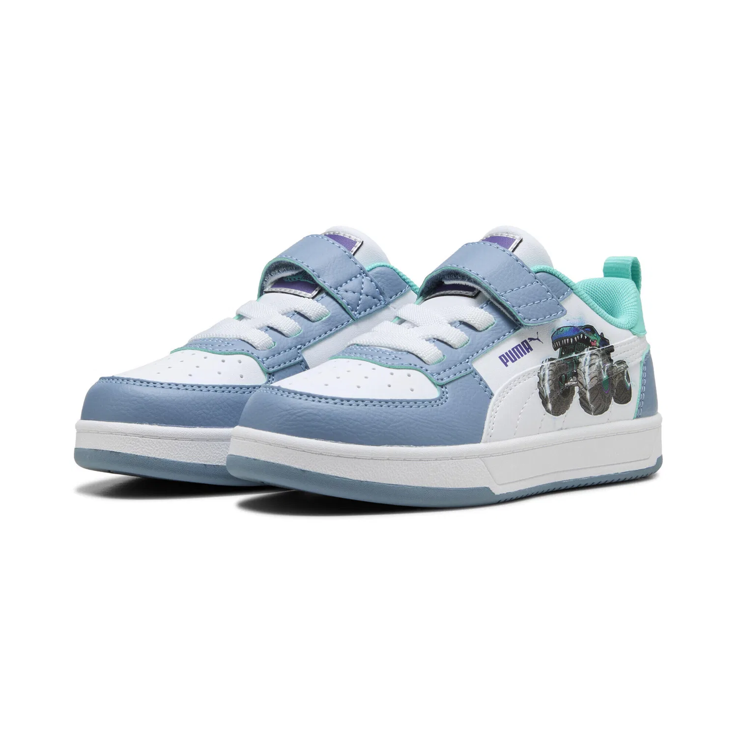 Детские кроссовки с принтом Caven 2.0 Puma, Blau Weiss Grun
