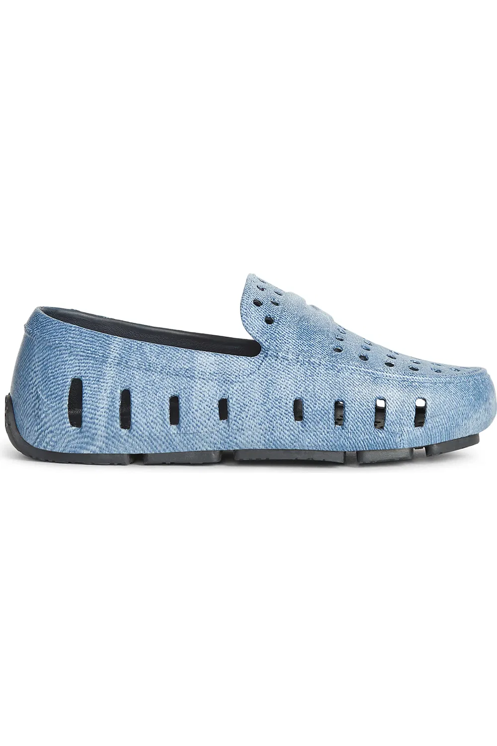 Детские туфли нескользящие Prodigy Driver FLOAFERS, Blue Denim — фото 2