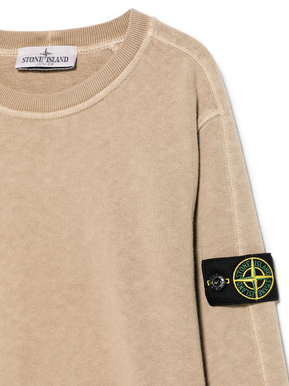 Stone Island Толстовка с капюшоном коричневого цвета — фото 2