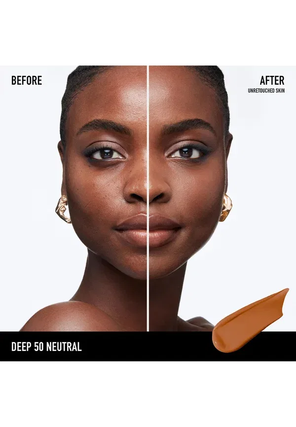 Жидкая матирующая тональная основа Barepro 24h Matte Comfort 30 мл Bareminerals, цвет deep 50 neutral​ — фото 4