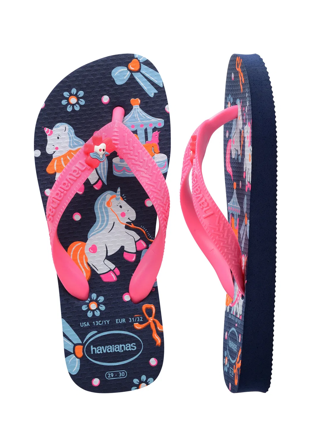 Сандалии Havaianas Fantasy розового цвета — фото 4
