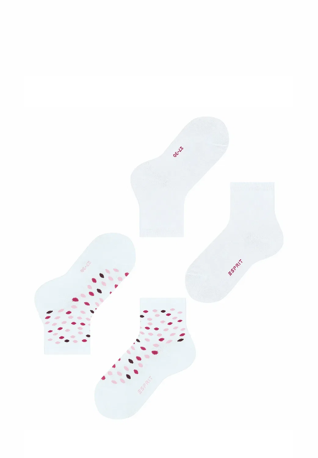 Happy dot 2-pack kurzsocken unisex - носки Esprit, Sortiment — фото 4