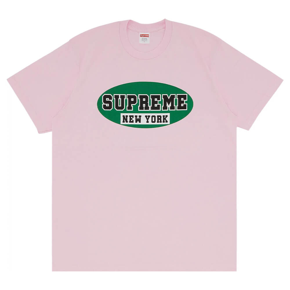 

Футболка Supreme New York, светло-розовый