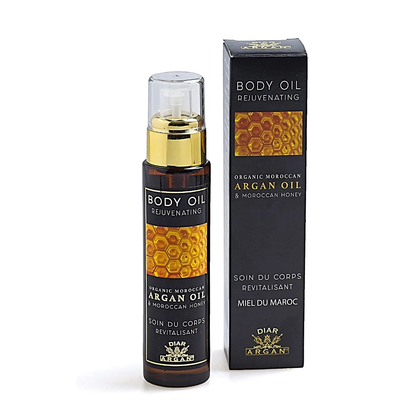 Масло для тела Rejuvenating Body Oil Pure Argan with Honey, Diar Argan, 50 мл — фото 4