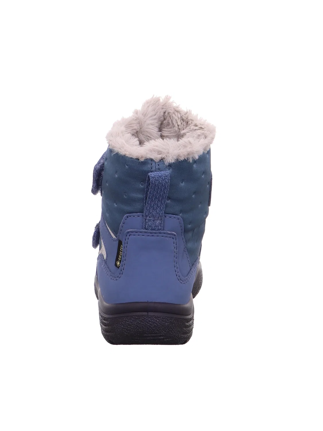Детские снежные ботинки для девочек с принтом Crystal Warm Padding in Gore-tex Superfit, Blue 8000 — фото 3
