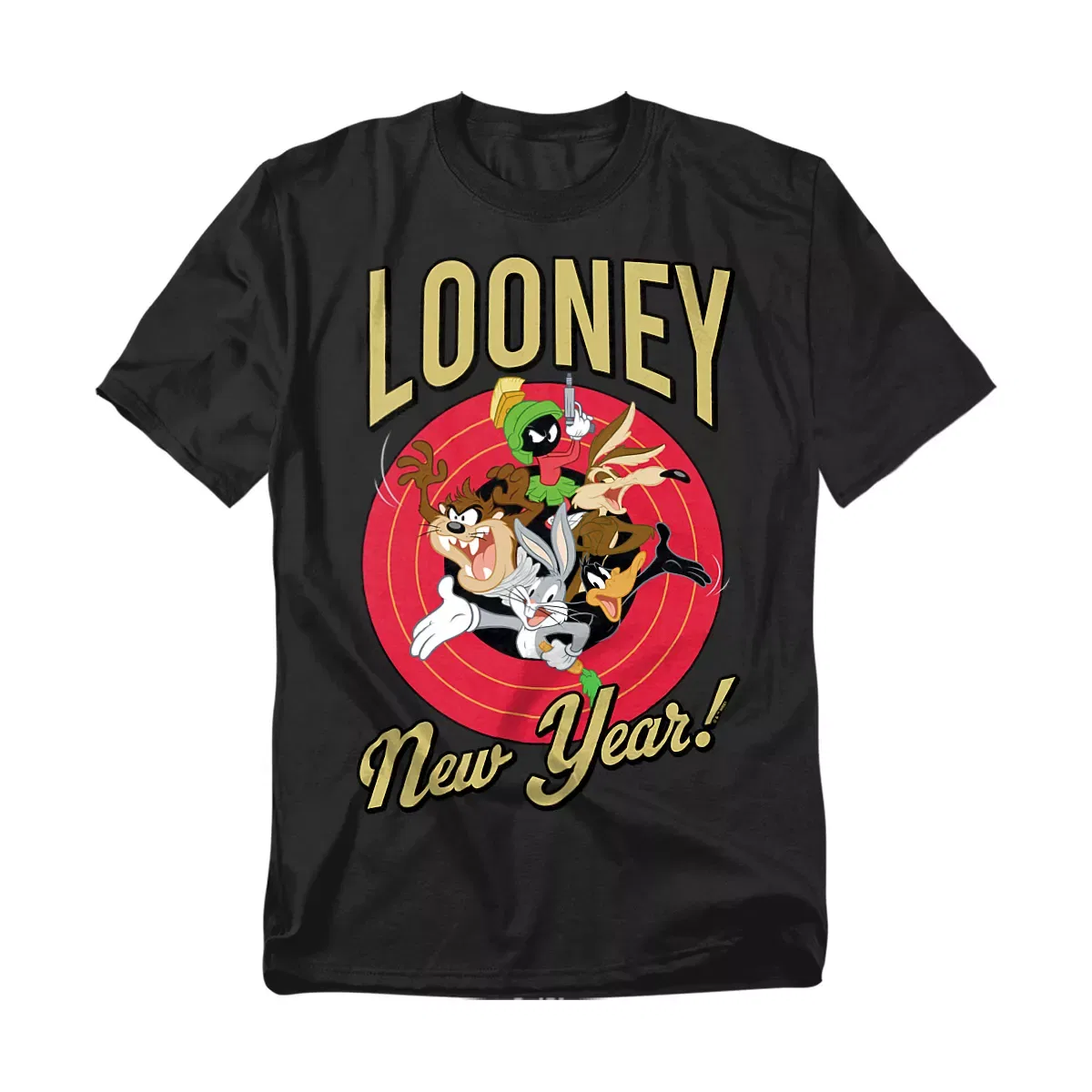 Детское боди для мальчиков с коротким рукавом Looney Tunes, Black