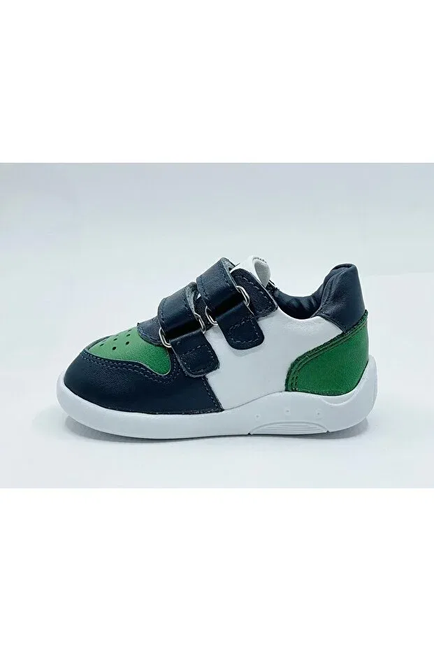 Детские кроссовки для девочек ортопедические Lepi, Green-Lacquer — фото 4
