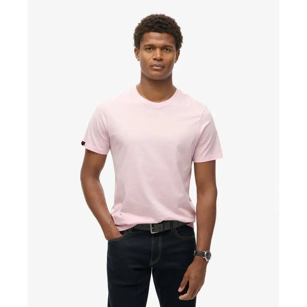 Женская хлопковая футболка Superdry, Rosa — фото 2