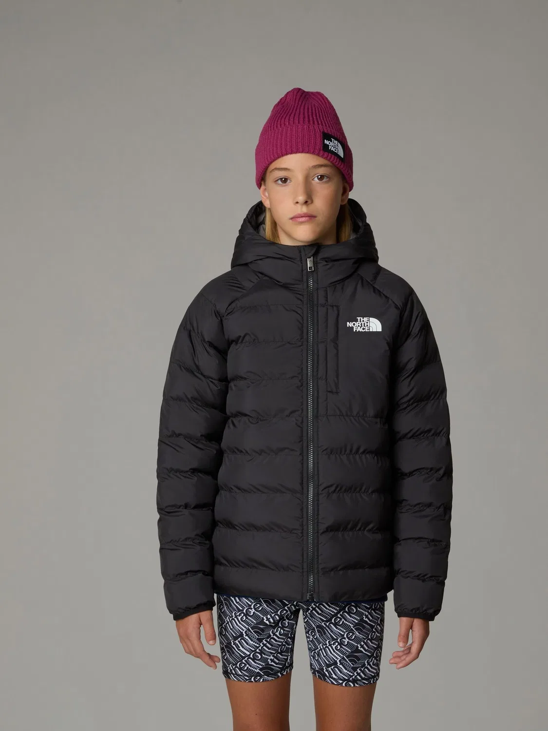 Куртка пуховая, реверсивная, Perrito The North Face, Black Chrome — фото 4