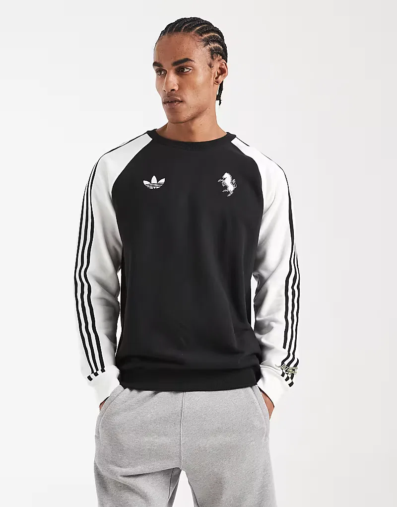 Толстовка Adidas performance Juventus FC Originals Crew, черный
